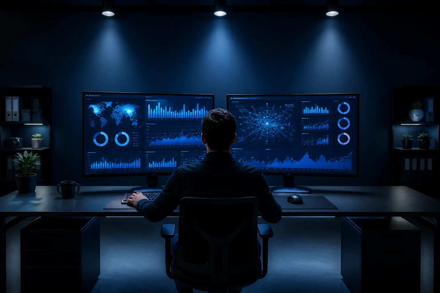 Analytics dashboard tracking AI citation performance across engines